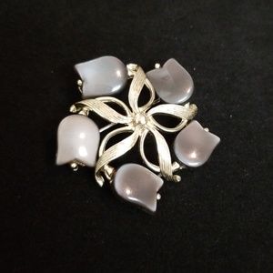 1955 to 60 Vintage STAR Moonglow Brooch